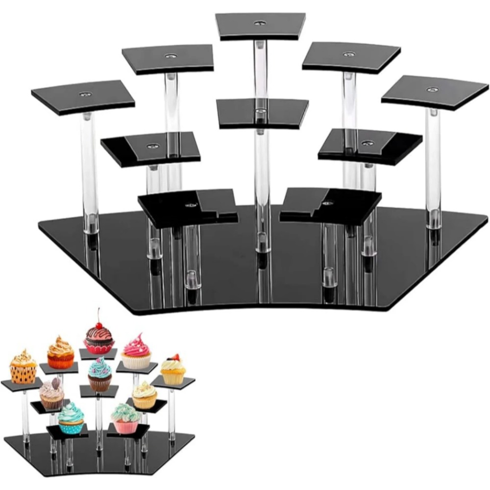 Perfume Fragrance Holder - حامل عرض أكريليك متعدد الطبقات (8/10