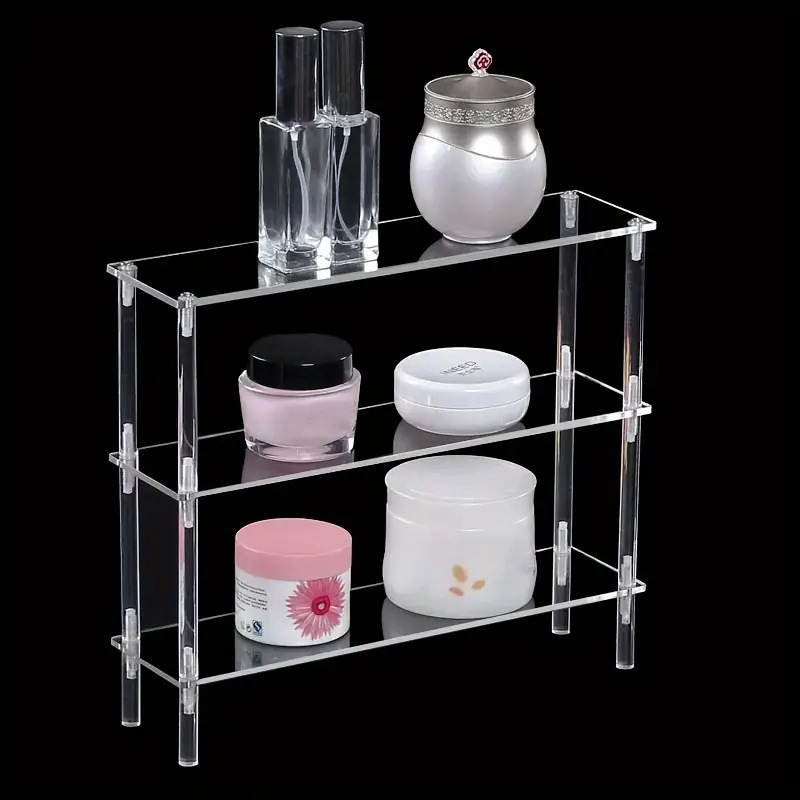 Perfume Fragrance Holder - حامل عرض أكريليك عمودي، منظم لعطور