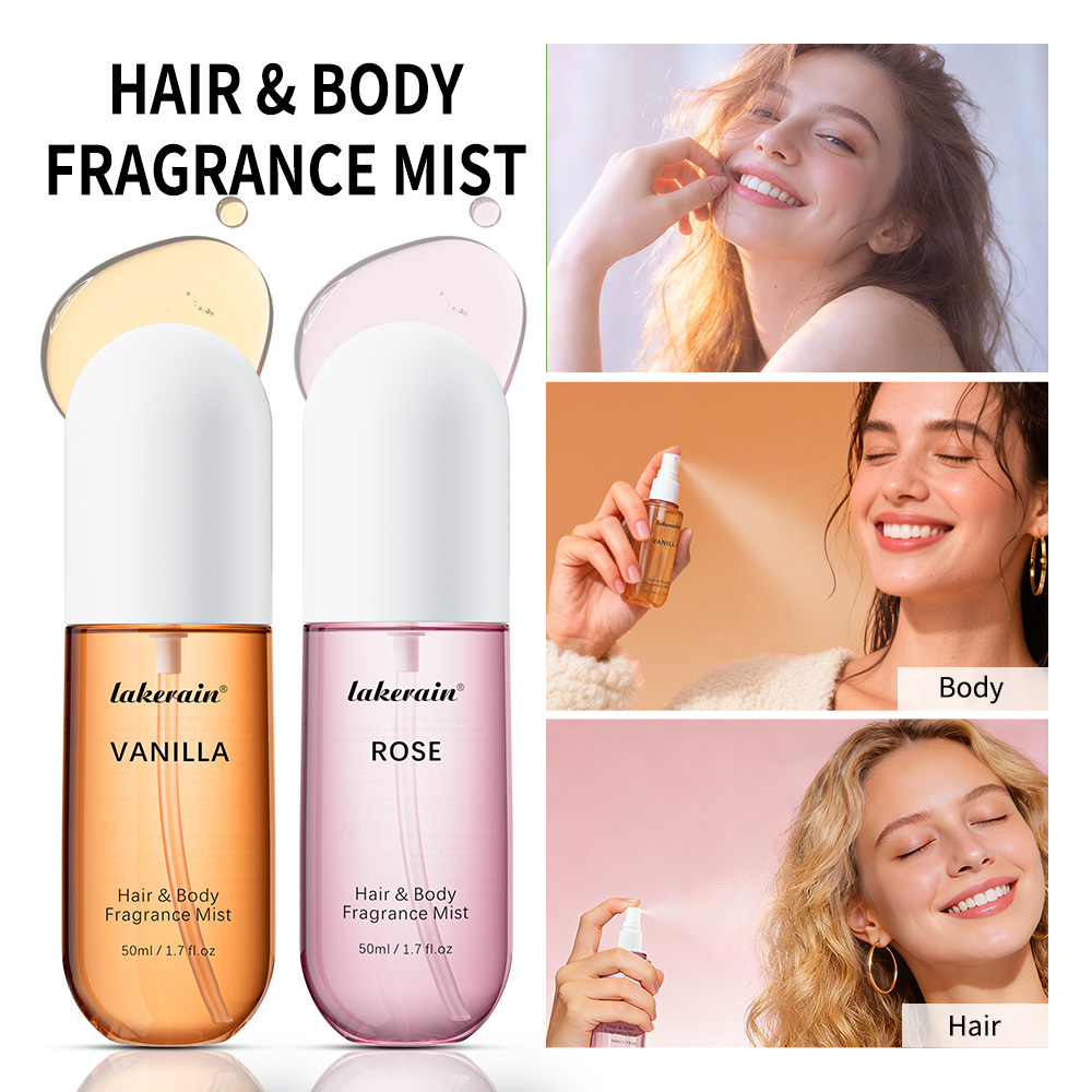 Perfume Fragrance Rose - بخاخ عطر الفانيليا والورد 50 مل