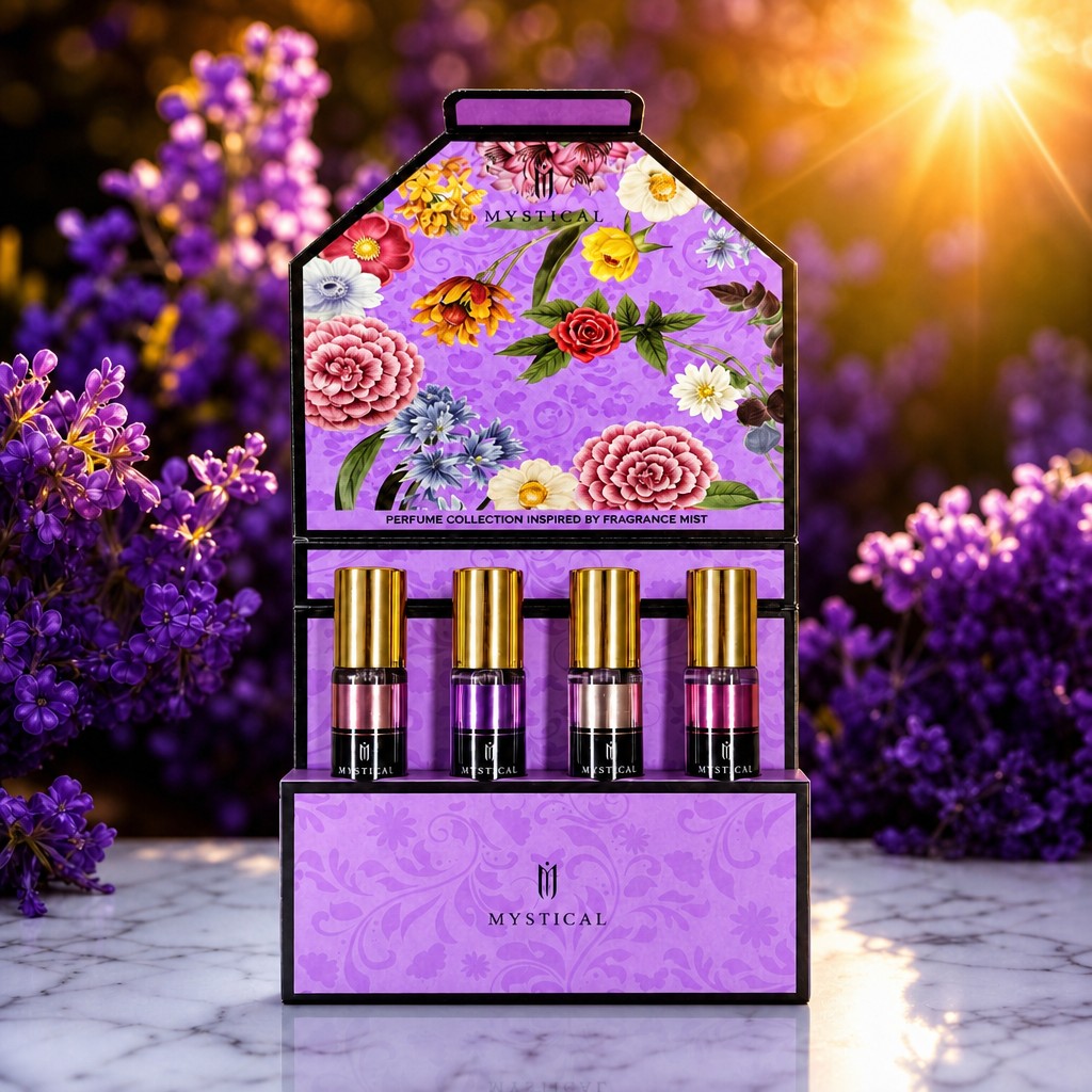 مجموعة هدايا عطور نسائية MYSTI - مراجعة Perfume Fragrance Rose وسعره