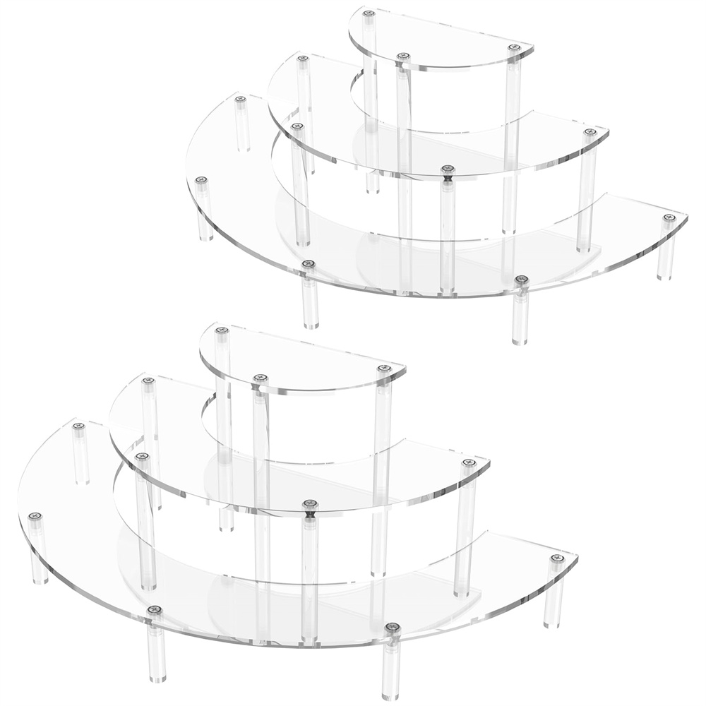 حامل عرض أكريليك بثلاث طبقات ع - مراجعة Perfume Fragrance Holder وسعره