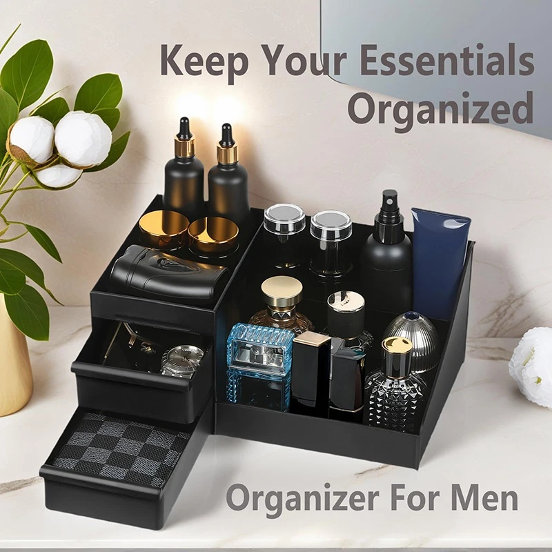 منظم تخزين العطور مع درج، حامل - مراجعة Perfume Fragrance Holder وسعره
