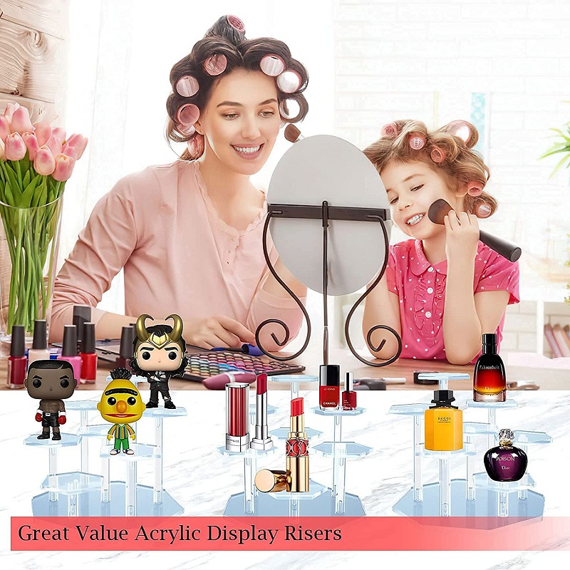 7-Tier واضح الاكريليك عرض موقف - مراجعة Perfume Fragrance Holder وسعره