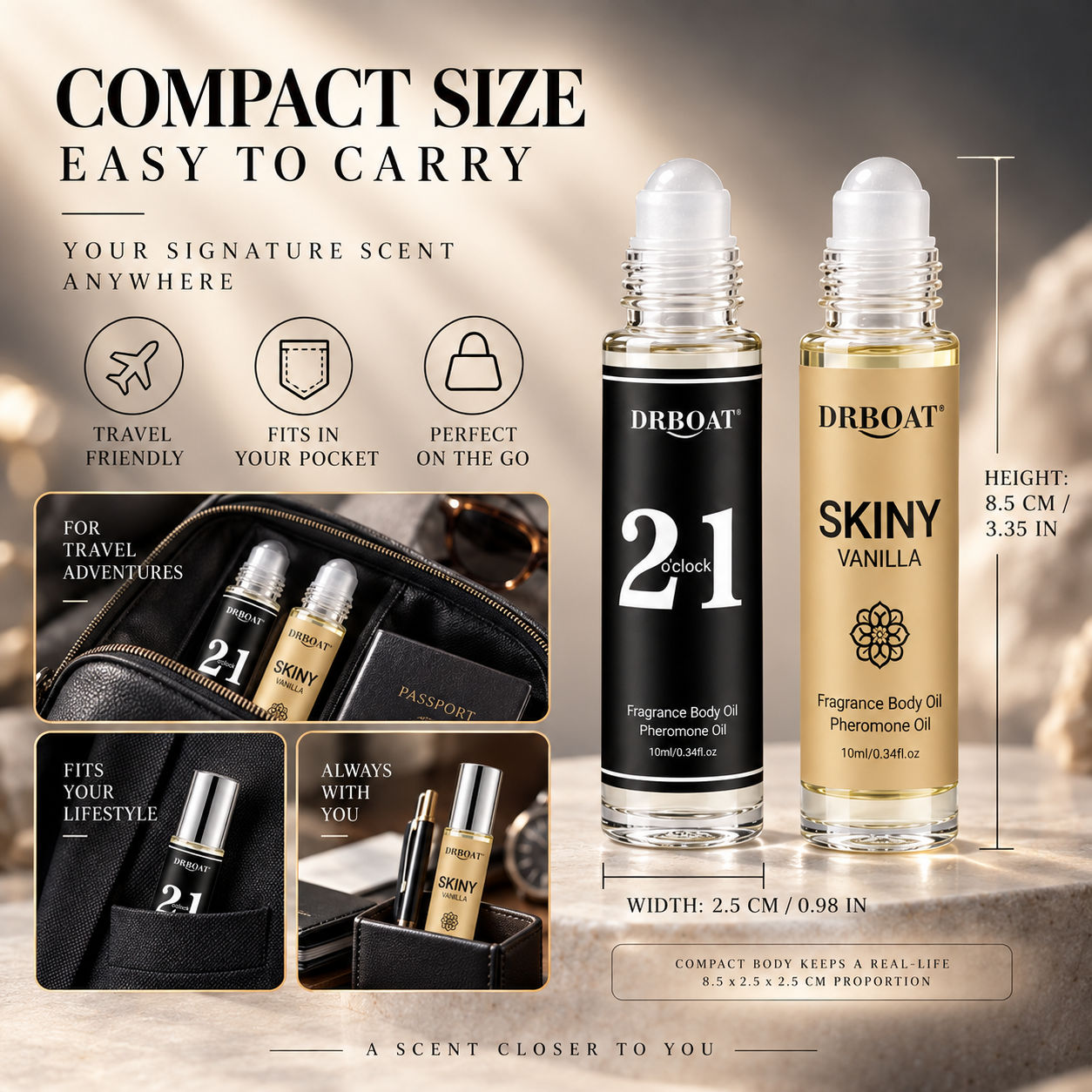 زيت عطر رول أون للرجال، برائحة - مراجعة Fragrance Perfume For Man وسعره